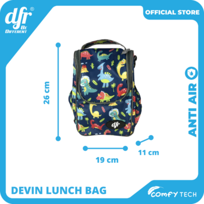 Size Chart Devin Lunch Bag